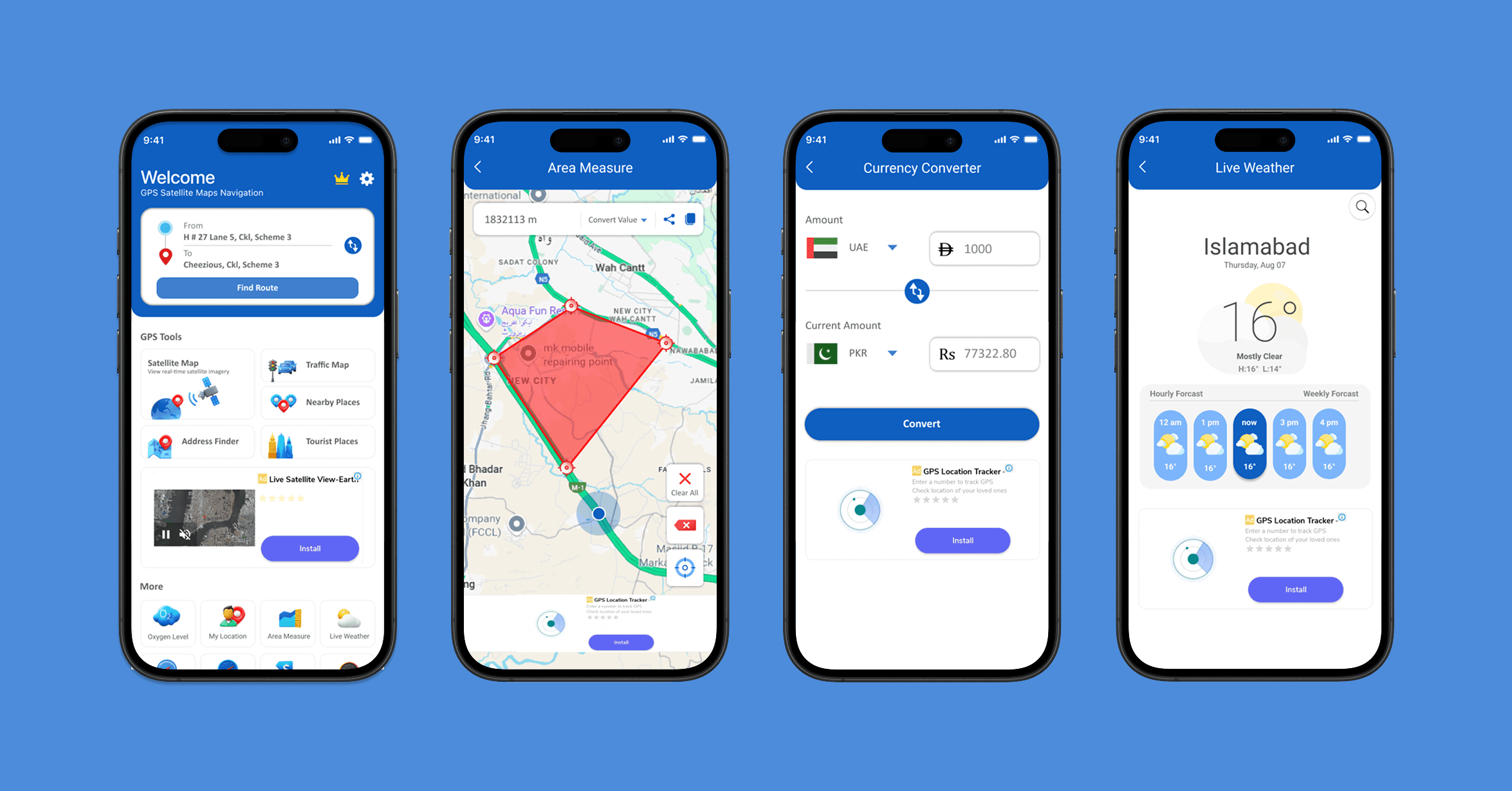 Satellite Navigation App